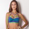Sutiã Strappy Bra Drapeado Sustentação | Biju 6052