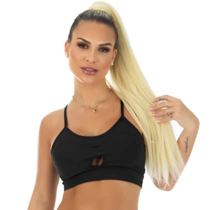 Sutia Top Fitness sem Bojo Recorte Anatomico | T61