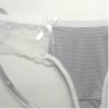 Tanga Fio com Renda Listradinha | Laina 1254