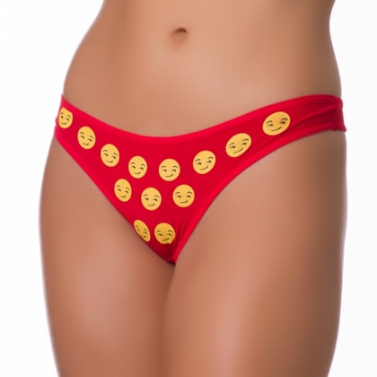 Tanga Fio Dental com Emoticons | Zap 1345 Tanga Fio Dental com Emoticons | Zap 1345