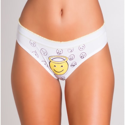 Tanga Zap Microfibra em Poliamida | Emoji 1236