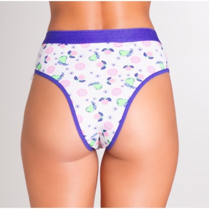 Tangão Conforto Cintura Alta Estampadinha | Manu 1253 Tangão Conforto Cintura Alta Estampadinha | Manu 1253