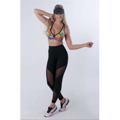 Topper Fitness Sem bojo Forro duplo em Suplex Estampado | Bolinha Topper Fitness Sem bojo Forro duplo em Suplex Estampado | Bolinha
